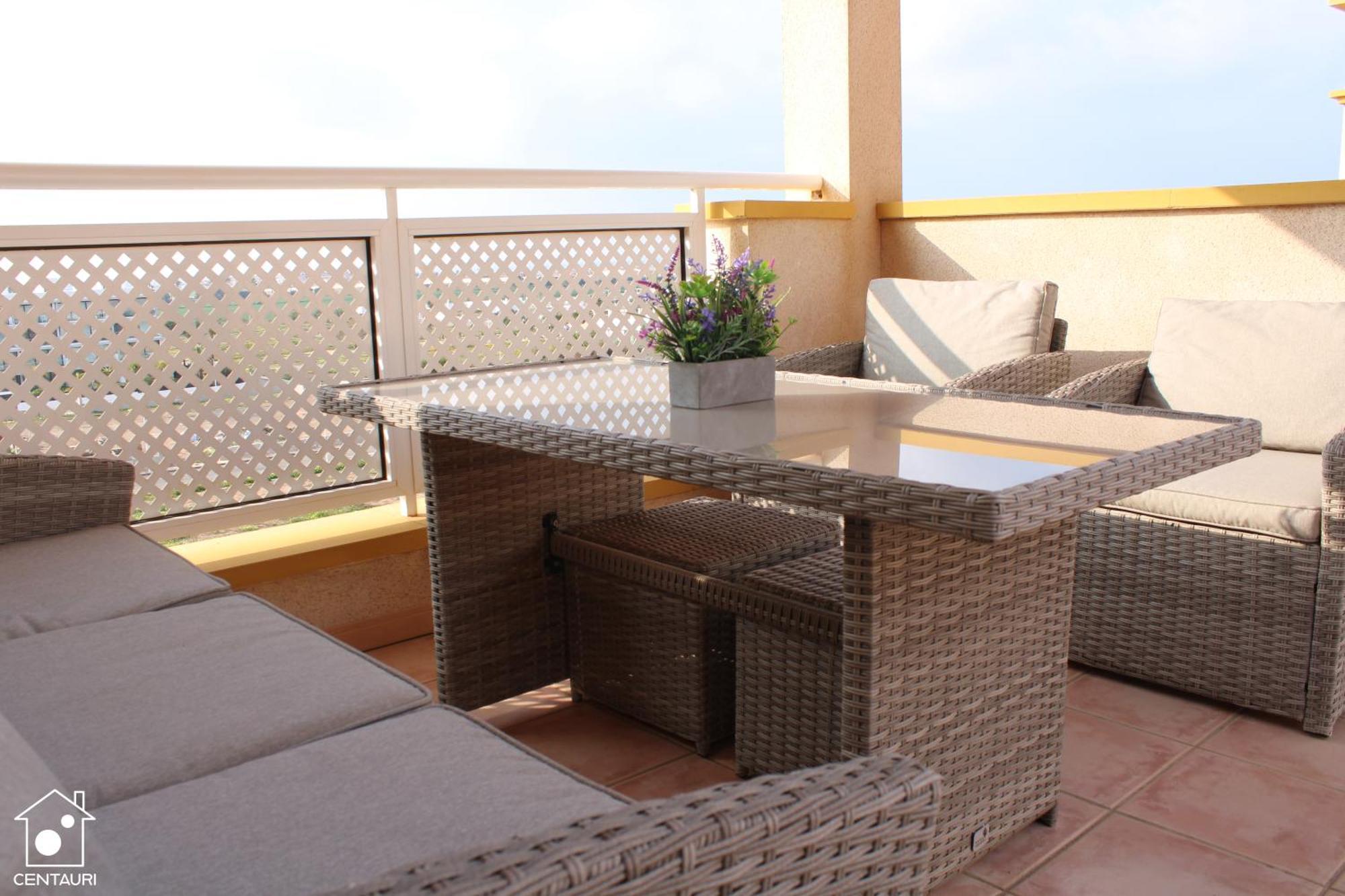 Fantastico Atico Chill Out Con Vistas A Mar De Cristal Apartman Kültér fotó
